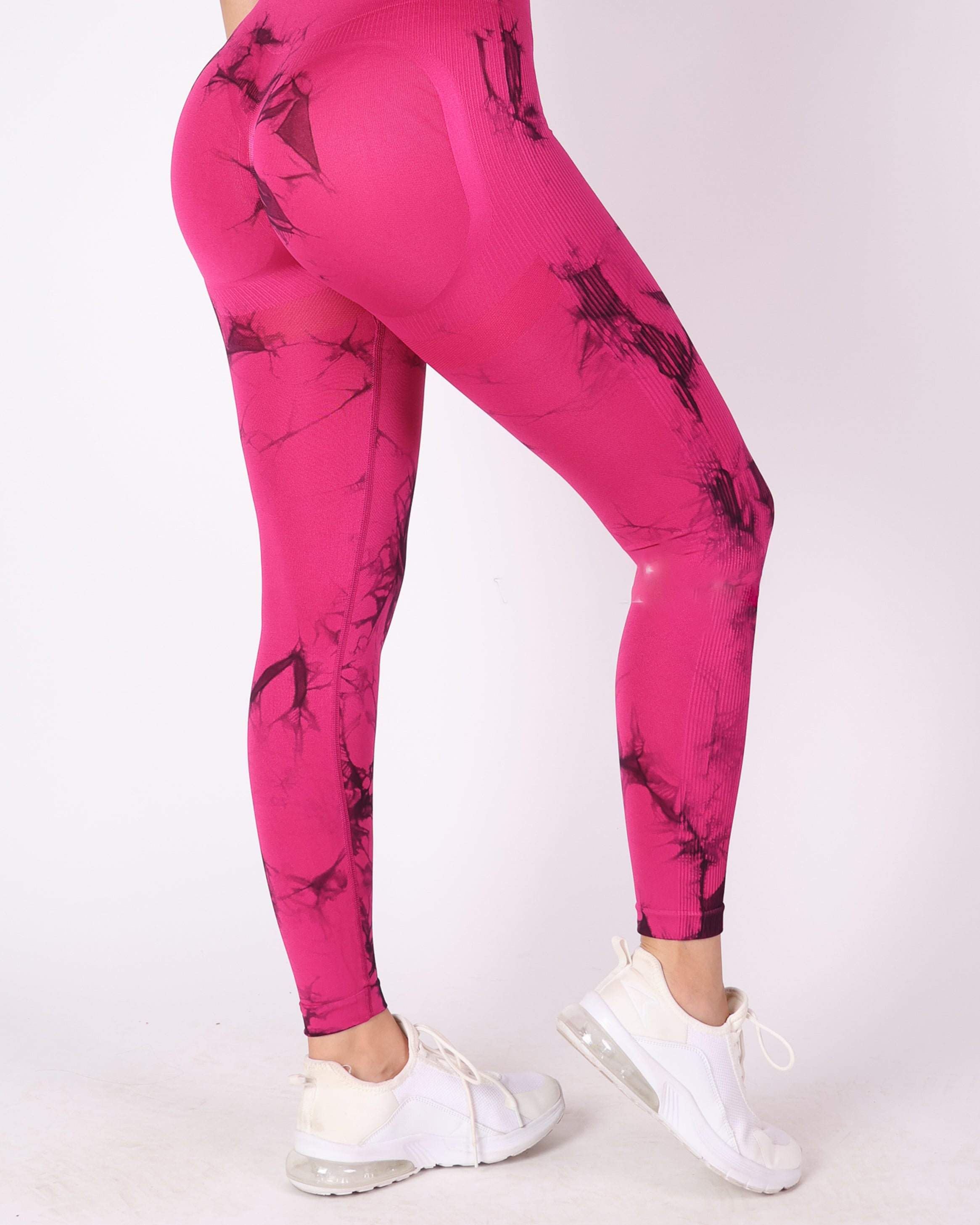 Calza Mujer Deportiva tie dye Levanta cola - HY25