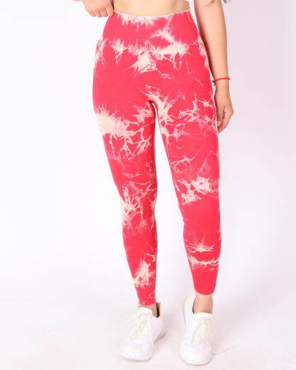 Calza Mujer Deportiva tie dye Levanta cola - HY25