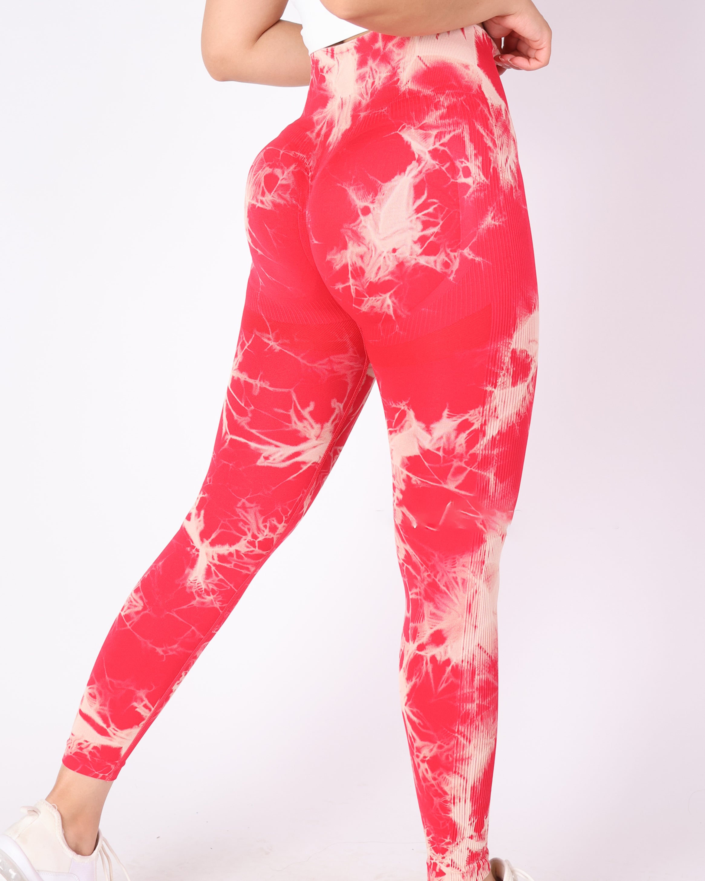 Calza Mujer Deportiva tie dye Levanta cola - HY25