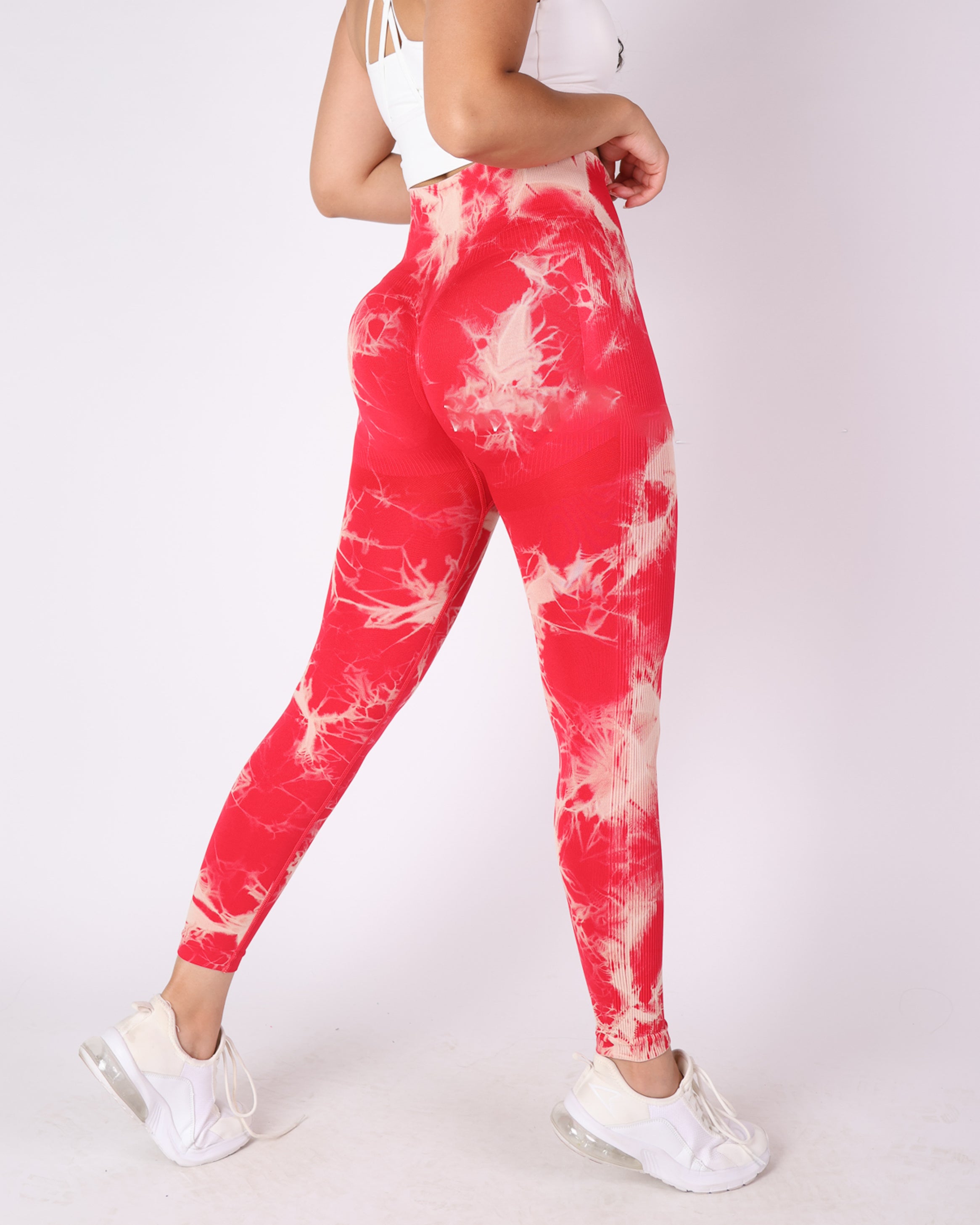 Calza Mujer Deportiva tie dye Levanta cola - HY25