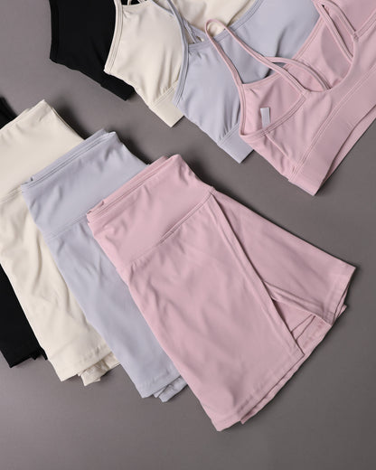 Set Deportivo 2 piezas Falda Short Y Peto Tenis Padel Mujer - LQ1021