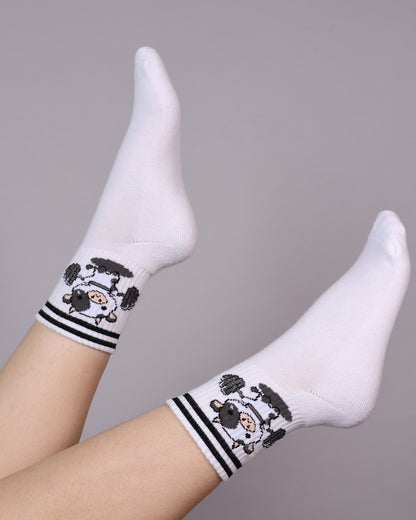 Calceta Mujer Gym Cow - MD14
