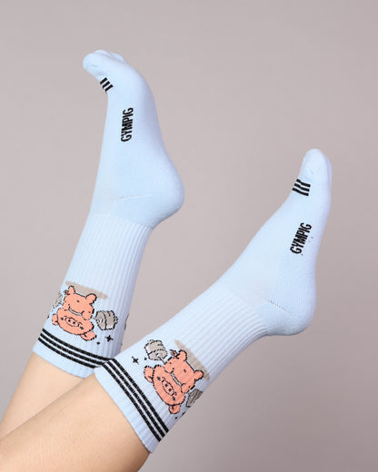 Calceta Mujer Gym Pig  - MD11