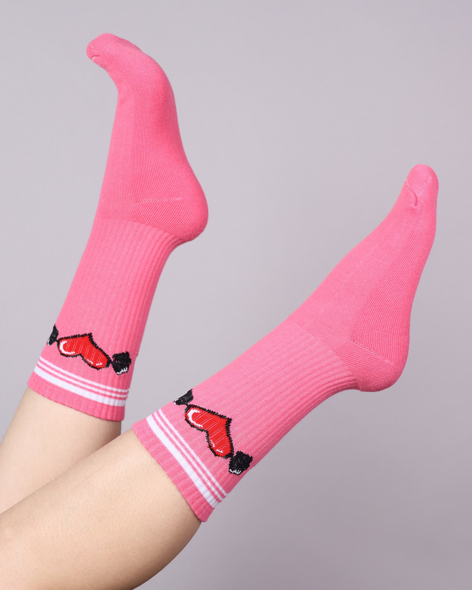Calceta Mujer Gym Heart - MD17