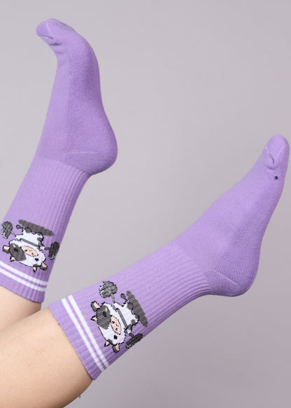 Calceta Mujer Gym Cow - MD14