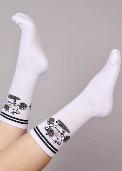 Calceta Mujer Gym Cow - MD14