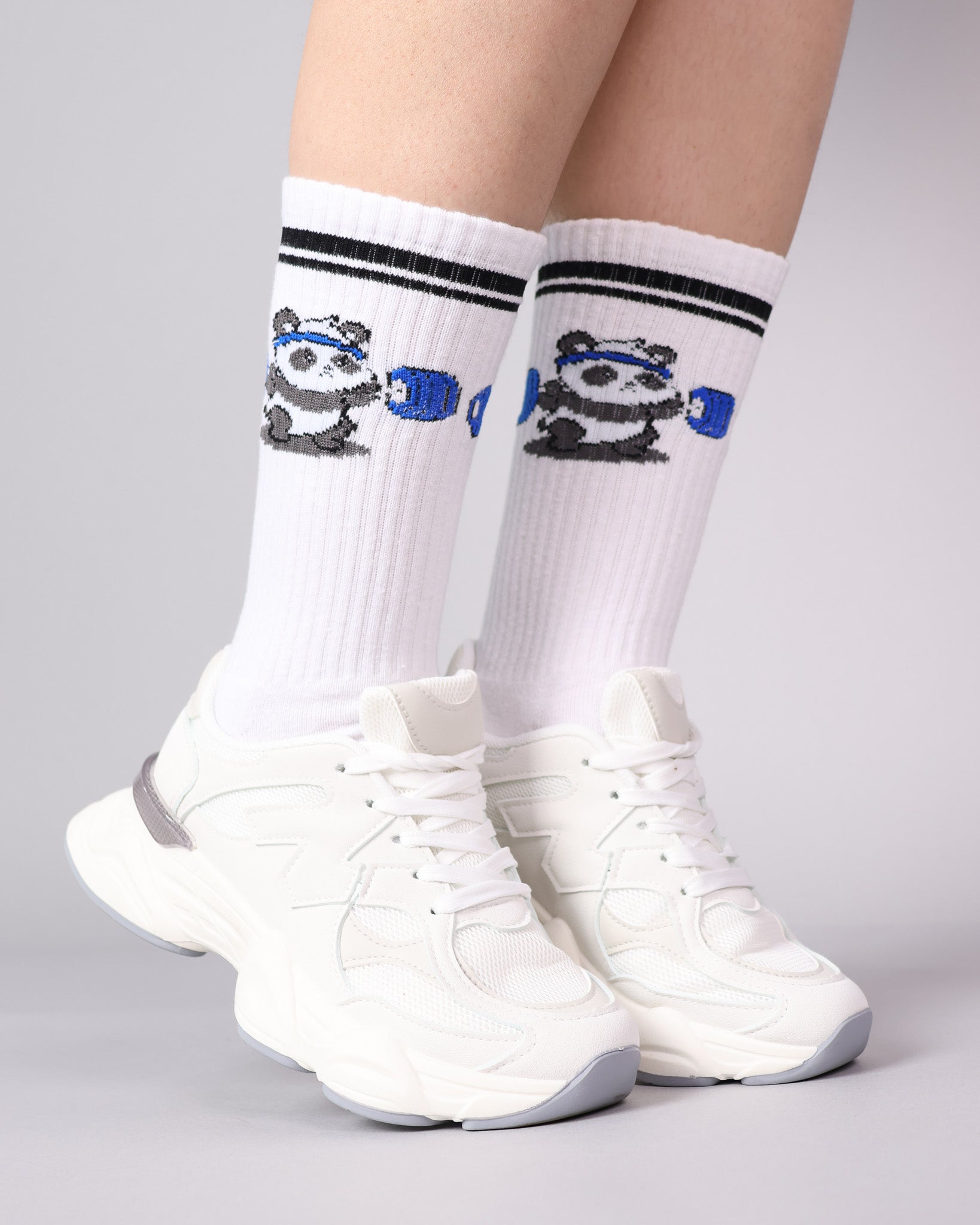 Calceta Mujer Gym Panda - MD12