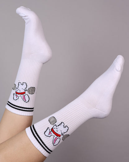Calceta Mujer Gym Rabbit - MD09