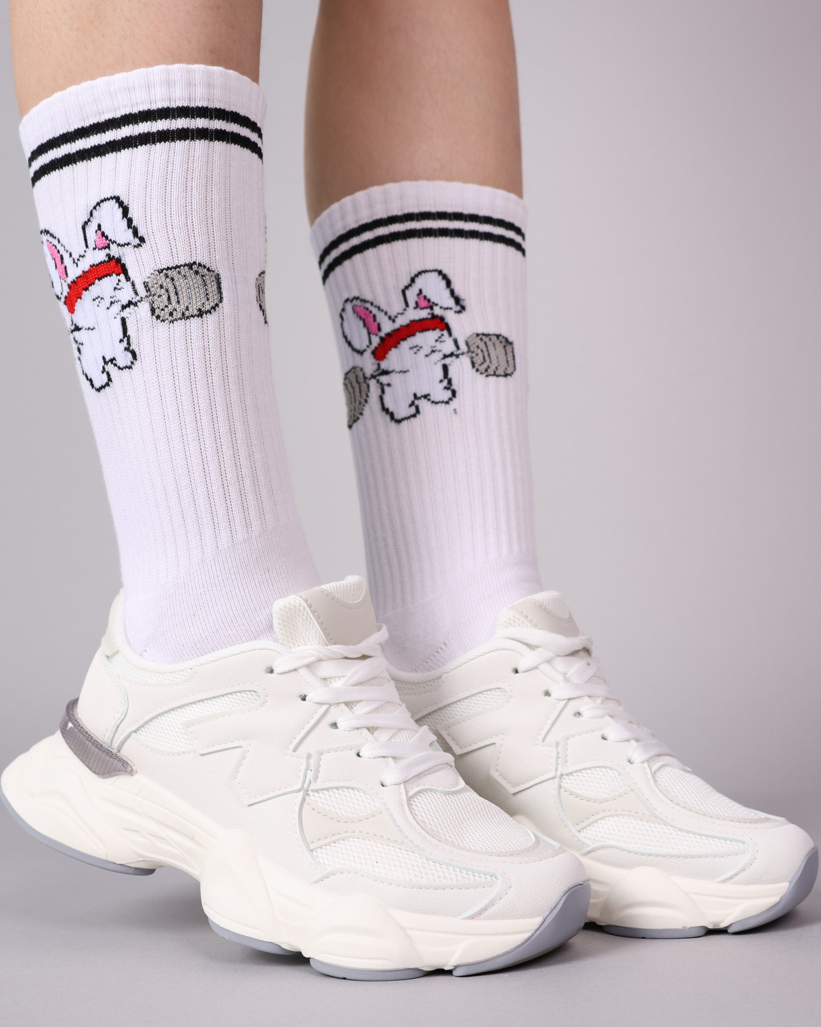 Calceta Mujer Gym Rabbit - MD09