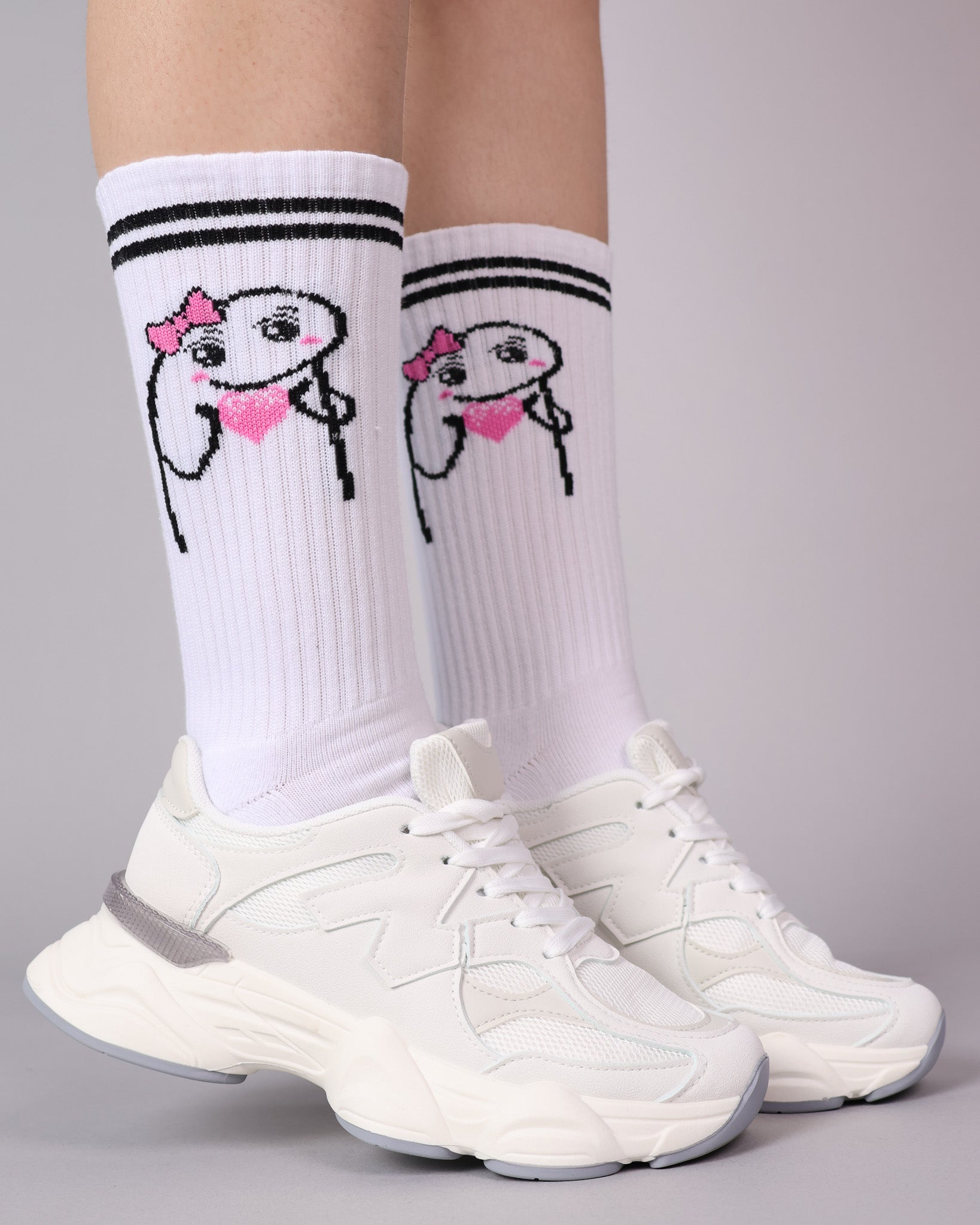 Calceta Mujer Gym Love - MD20
