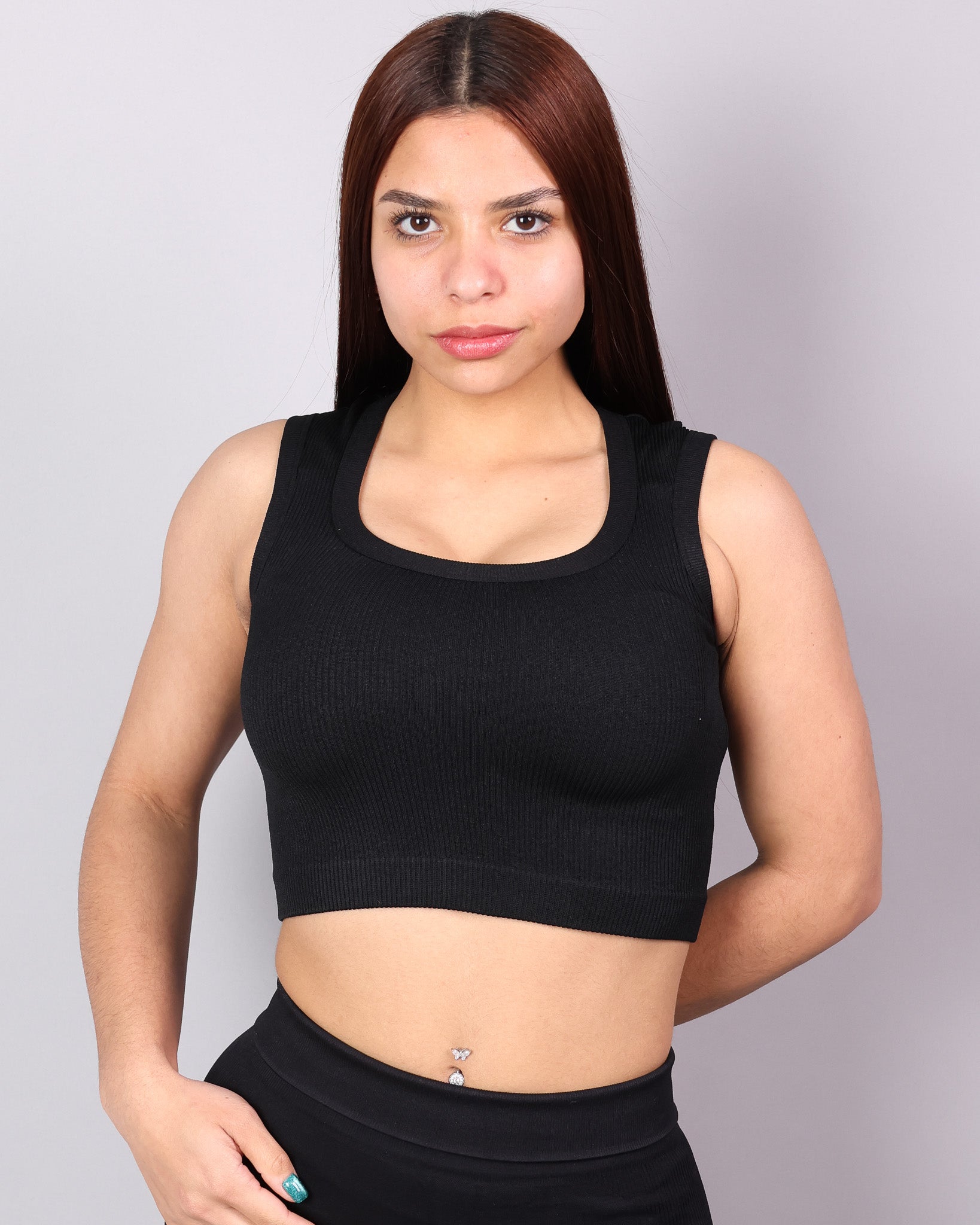 Peto Deportivo De Escote Cuadrado FitShape - YY609