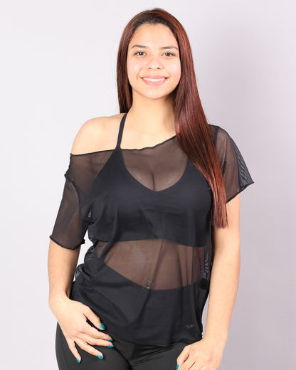 Polera Deportiva Espalda Infinita Top - A331