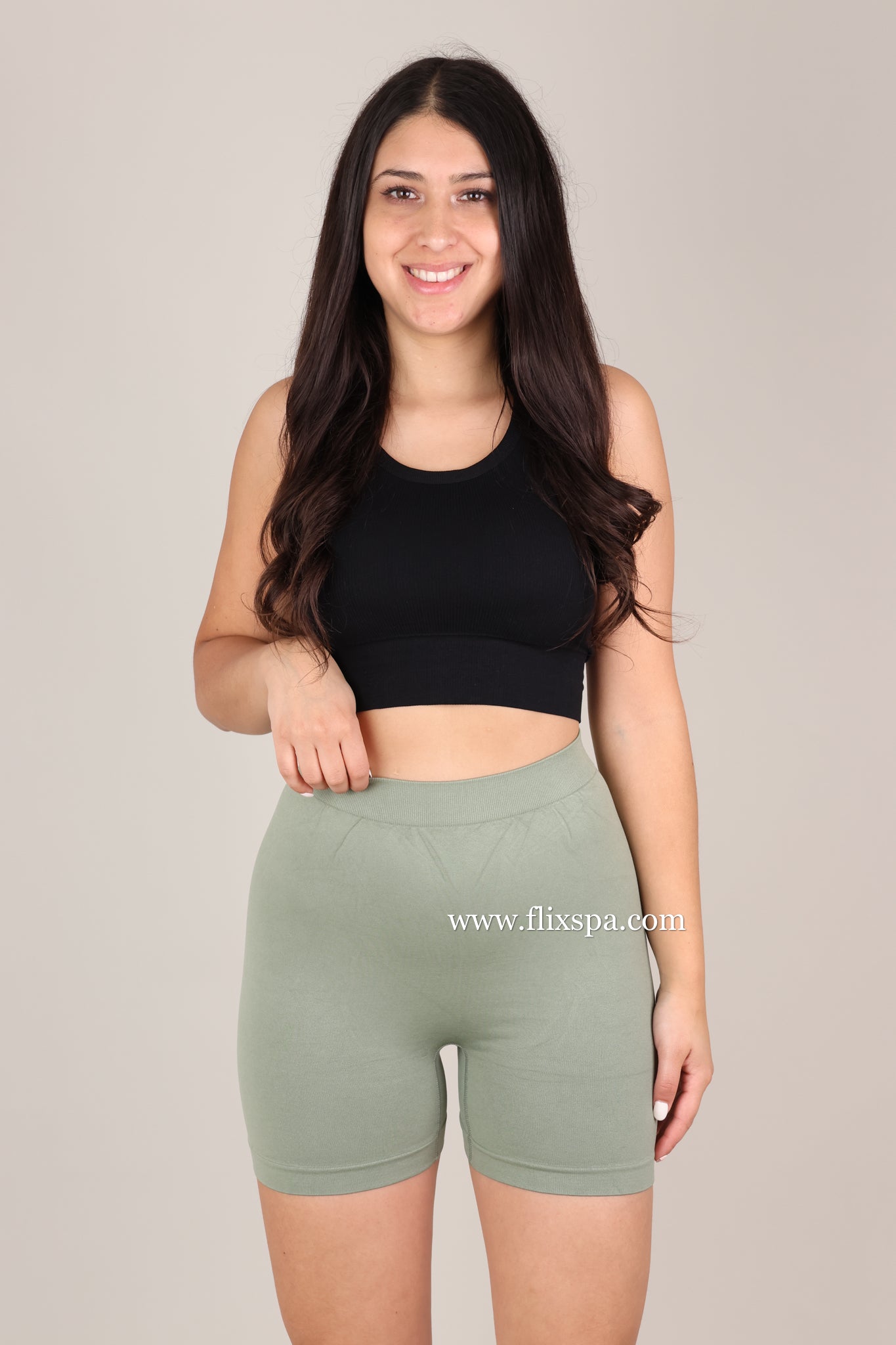 Short Pretina V Push Up - Color Liso