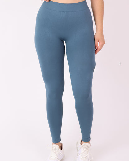 Calza Deportiva Mujer Push Up Pretina en V - HY27