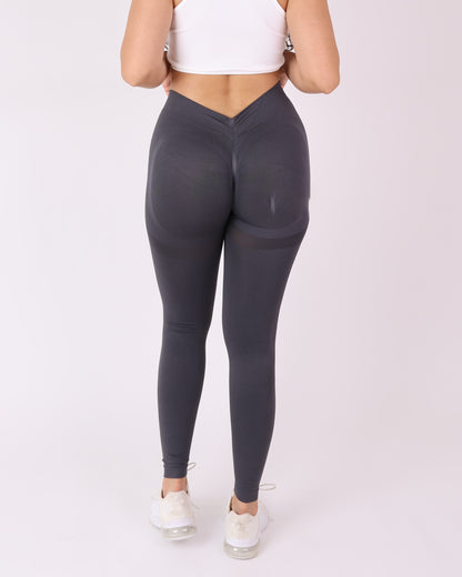 Calza Deportiva Mujer Push Up Pretina en V - HY27