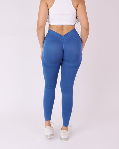 Calza Deportiva Mujer Push Up Pretina en V - HY27