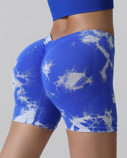 Short Mujer Calzas Cortas Push Up Gimnasio Yoga - Hy09