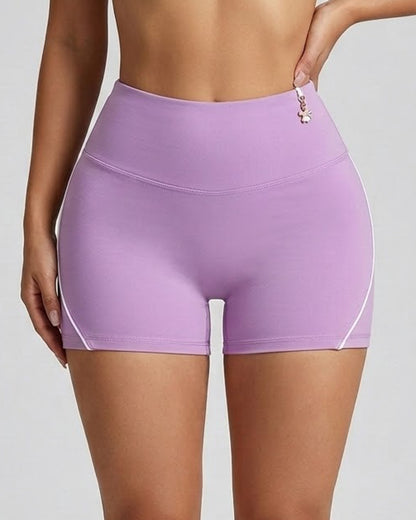 Short Mujer Levanta Cola Con Lineas Blancas Moldeadora Pro - A347