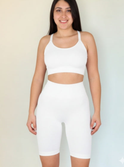 Conjunto Corto Con Tirantes Deportivo 100% Premium