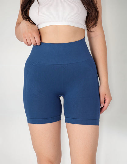 Short Mujer Doble Push Up Unicolor Liso -  Hy20