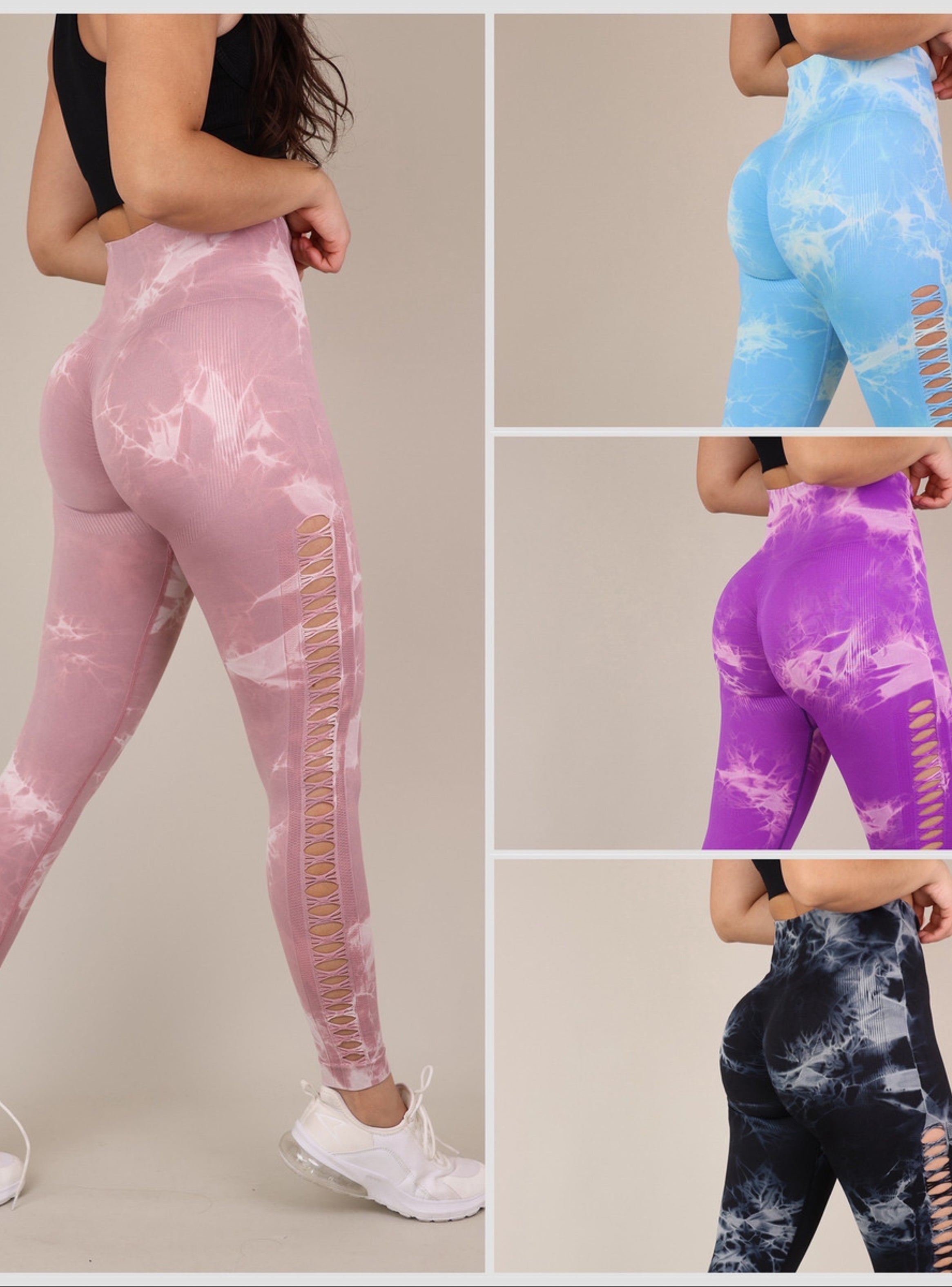 Pack 4 Calzas Deportivas Push Up / Calidad Premium - Yj148