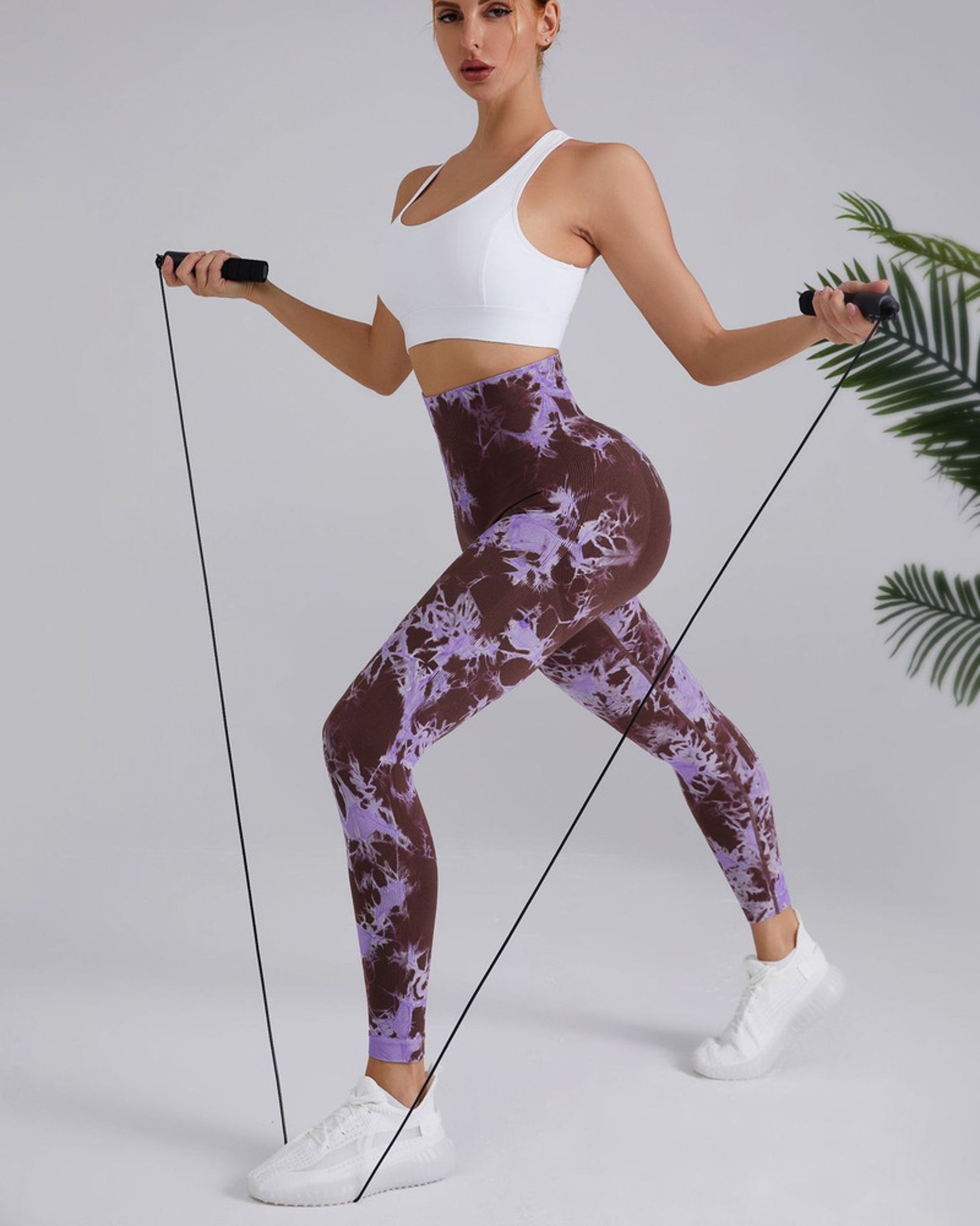 Pack 4 Calzas Deportiva Sin Costura Con Efecto Push Up