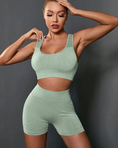 Conjunto Deportivo Flix Mujer Fitness Top Y Short - 97703