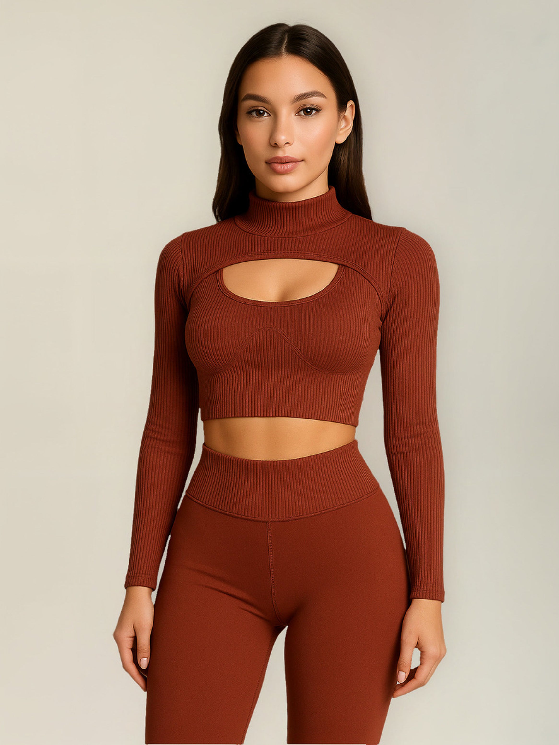 Conjunto Deportivo Mujer / 3 Piezas - Calidad 100% Premium - YJ216