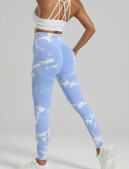 Calza Premium Tie Dye Push Up - Yj126