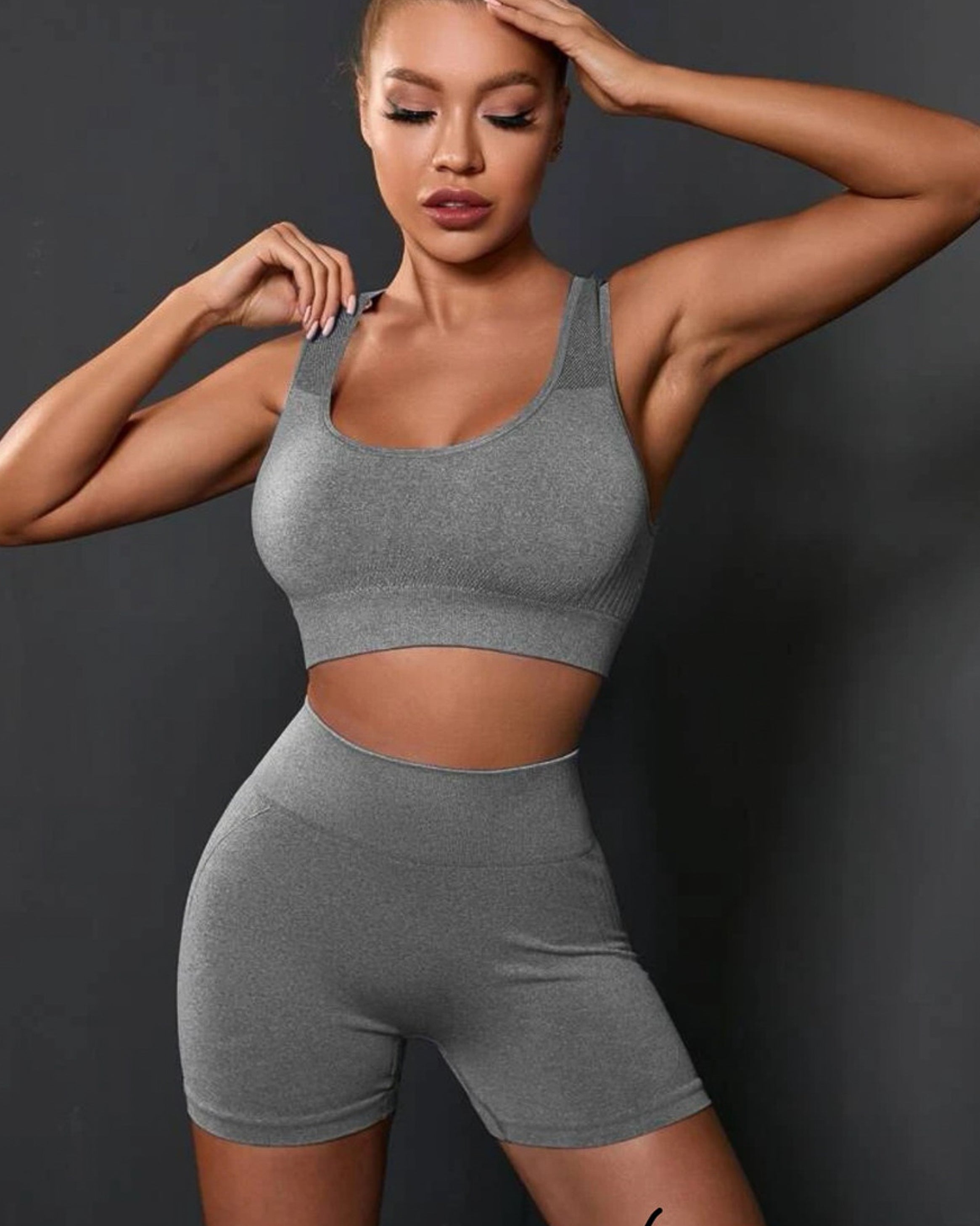 Conjunto Deportivo Flix Mujer Fitness Top Y Short - 97703