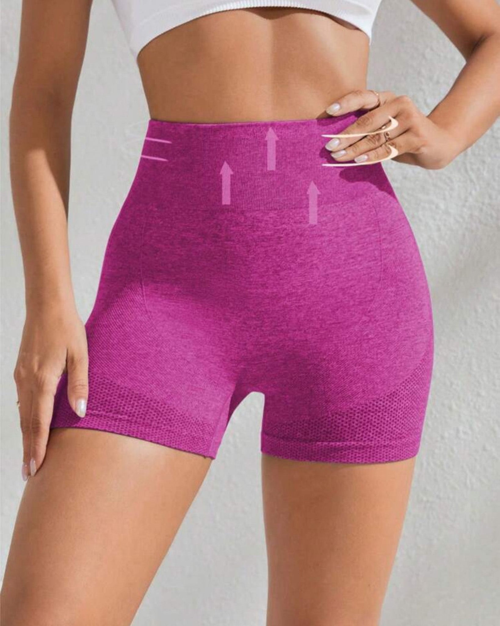 Short Mujer Calza Corta Push Up Deportiva Yoga - 87074