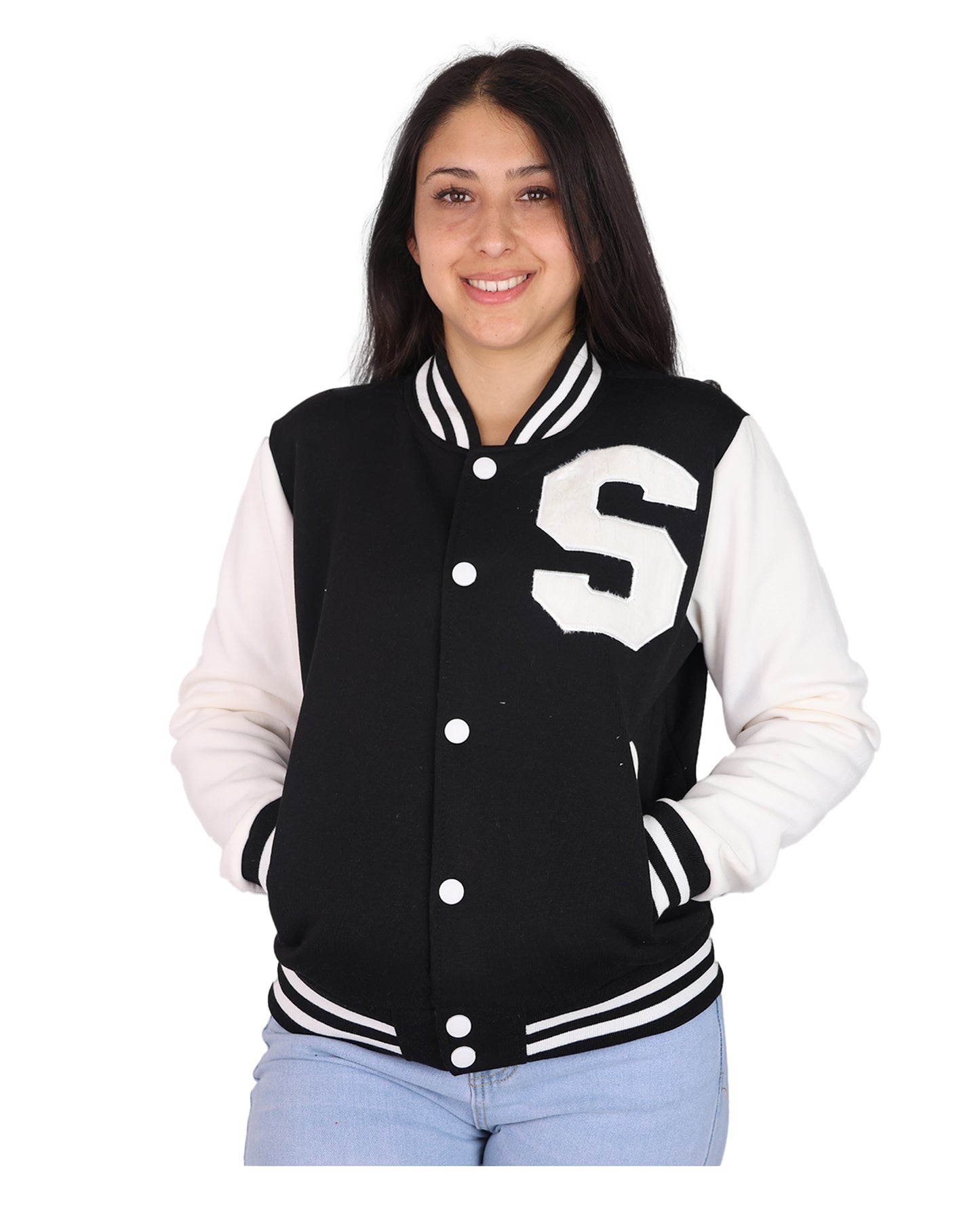 Chaqueta Universitaria Con Chiporro - Diseño Letra S