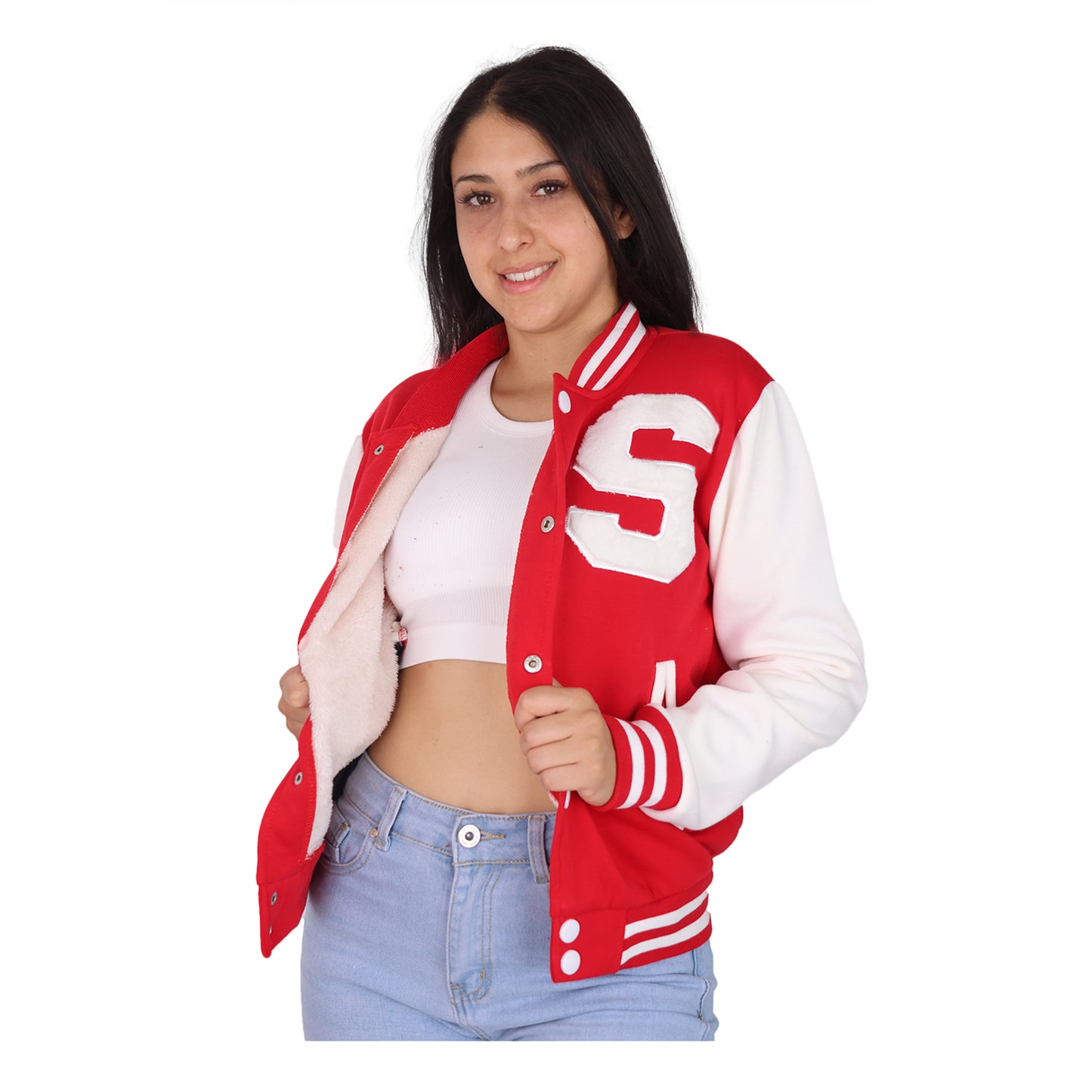 Chaqueta Universitaria Con Chiporro - Diseño Letra S