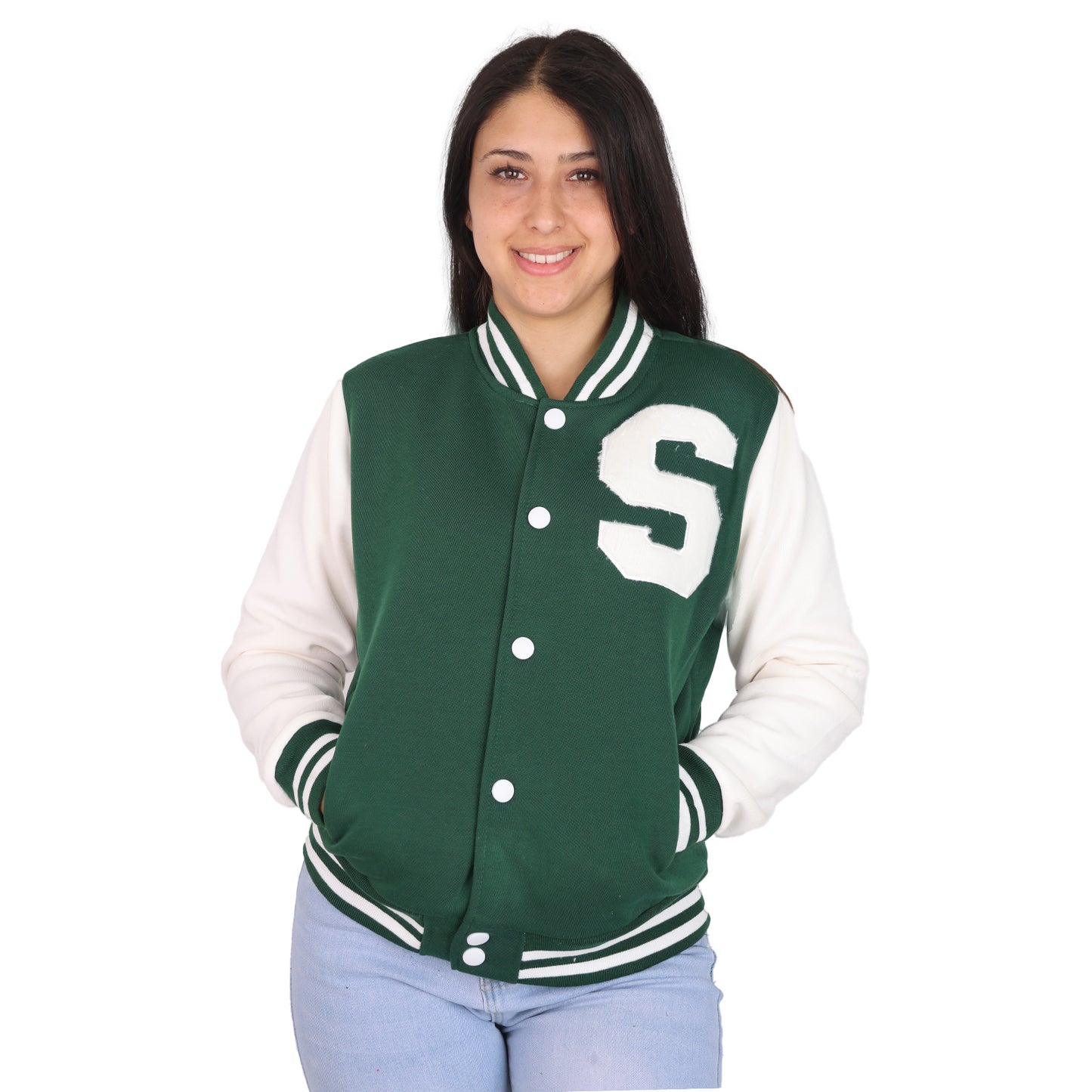 Chaqueta Universitaria Con Chiporro - Diseño Letra S