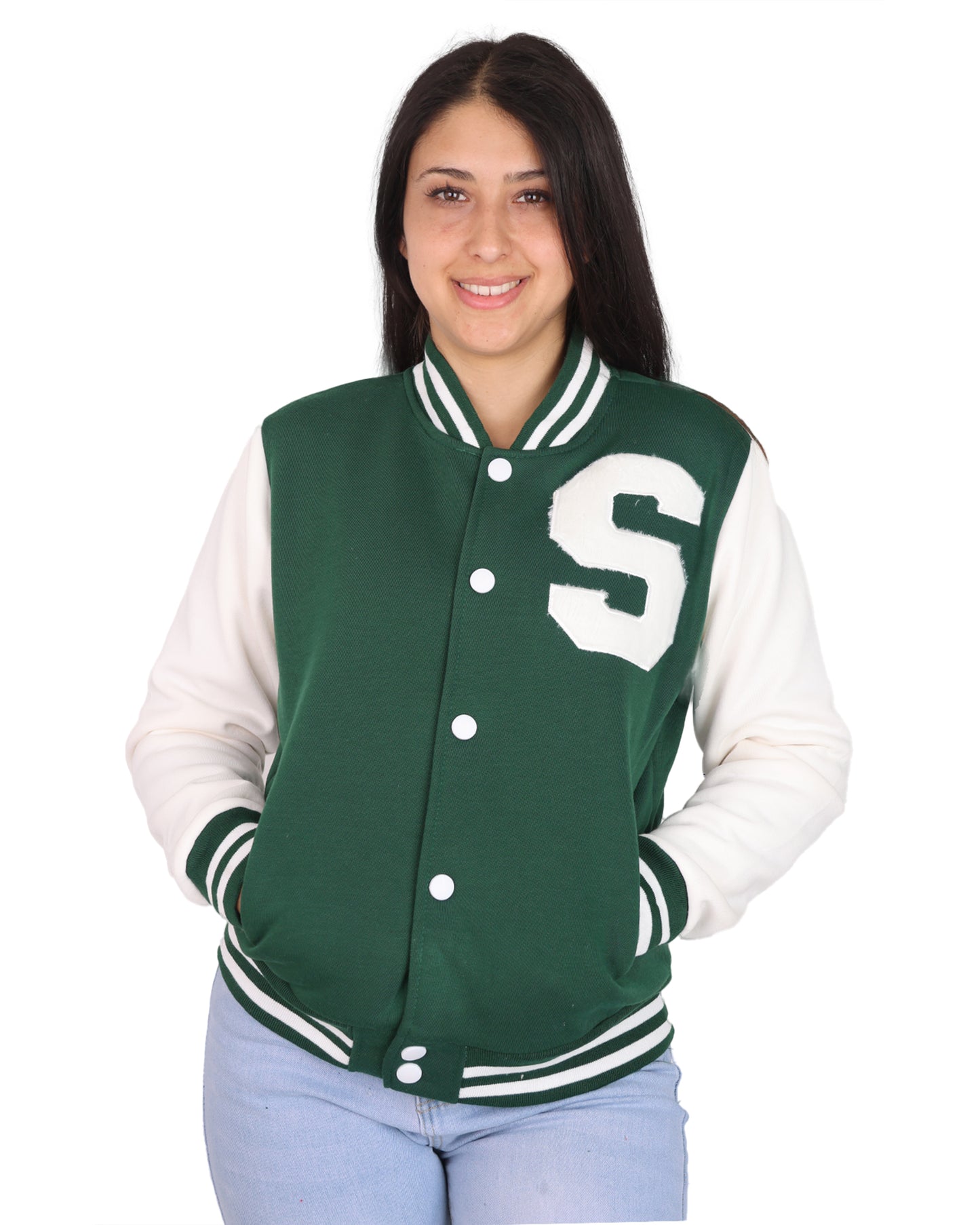 Chaqueta Universitaria Con Chiporro - Diseño Letra S