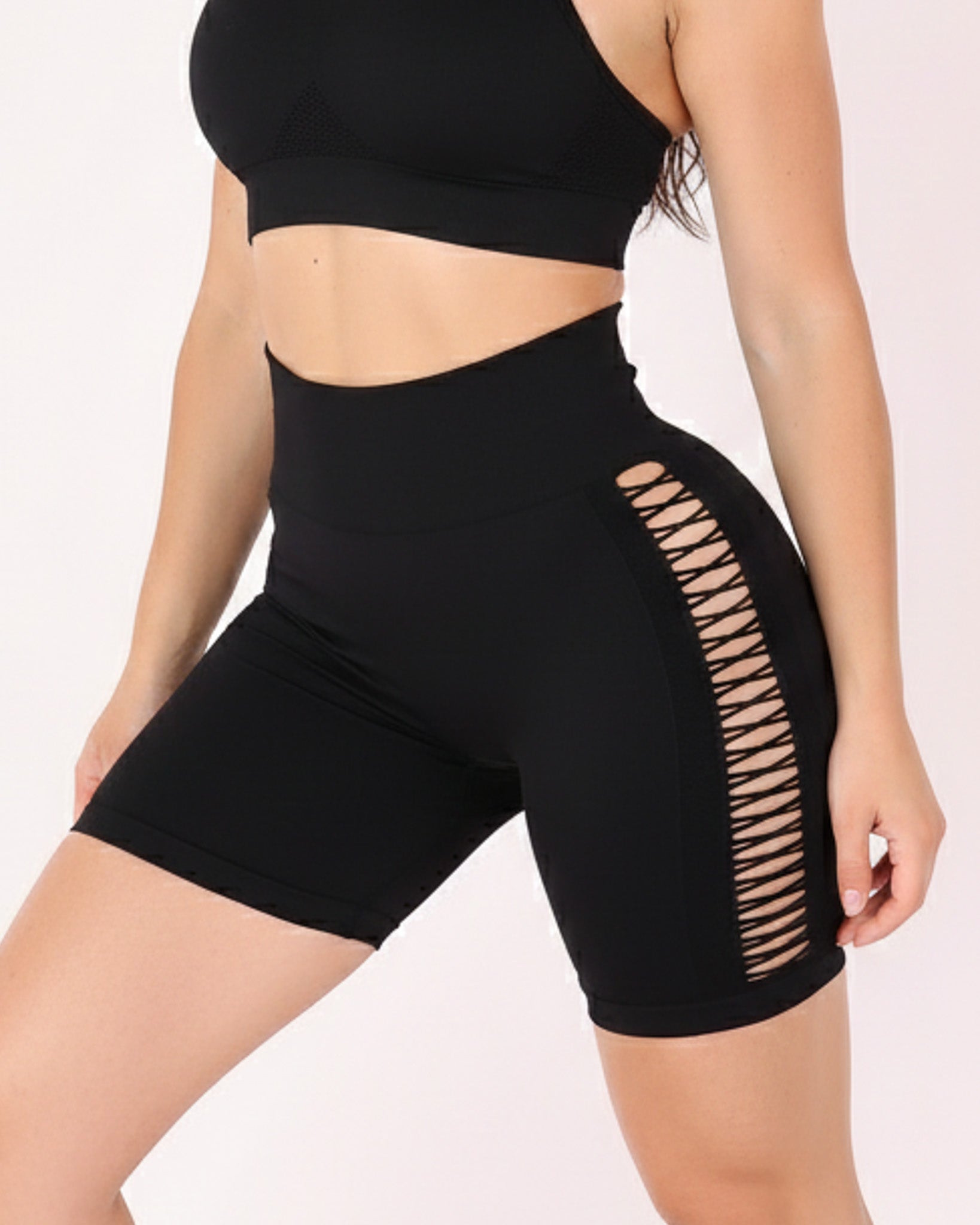 Short Push up tie dye Abertura Lateral - STA001