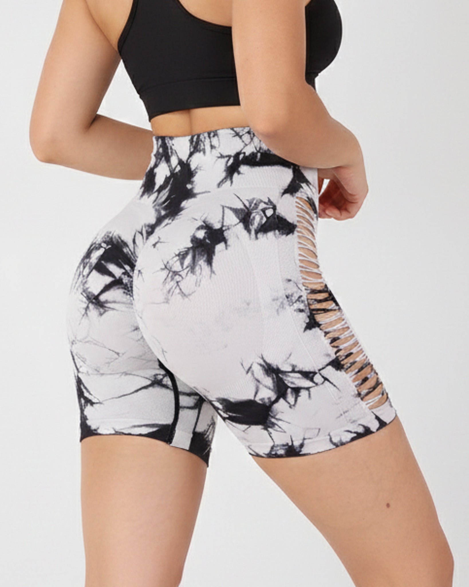 Short Push up tie dye Abertura Lateral - STA001