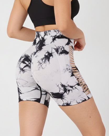 Short Push up tie dye Abertura Lateral - STA001