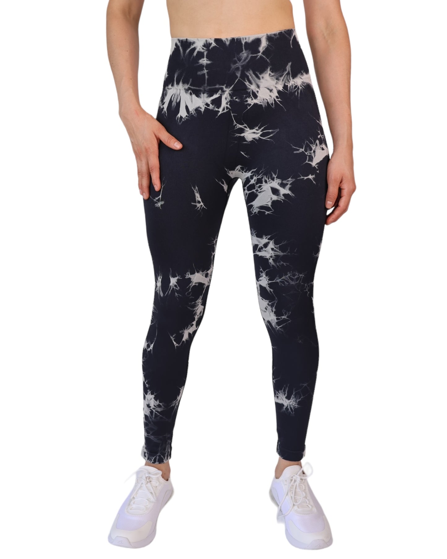 calza premium de doble push up tie dye