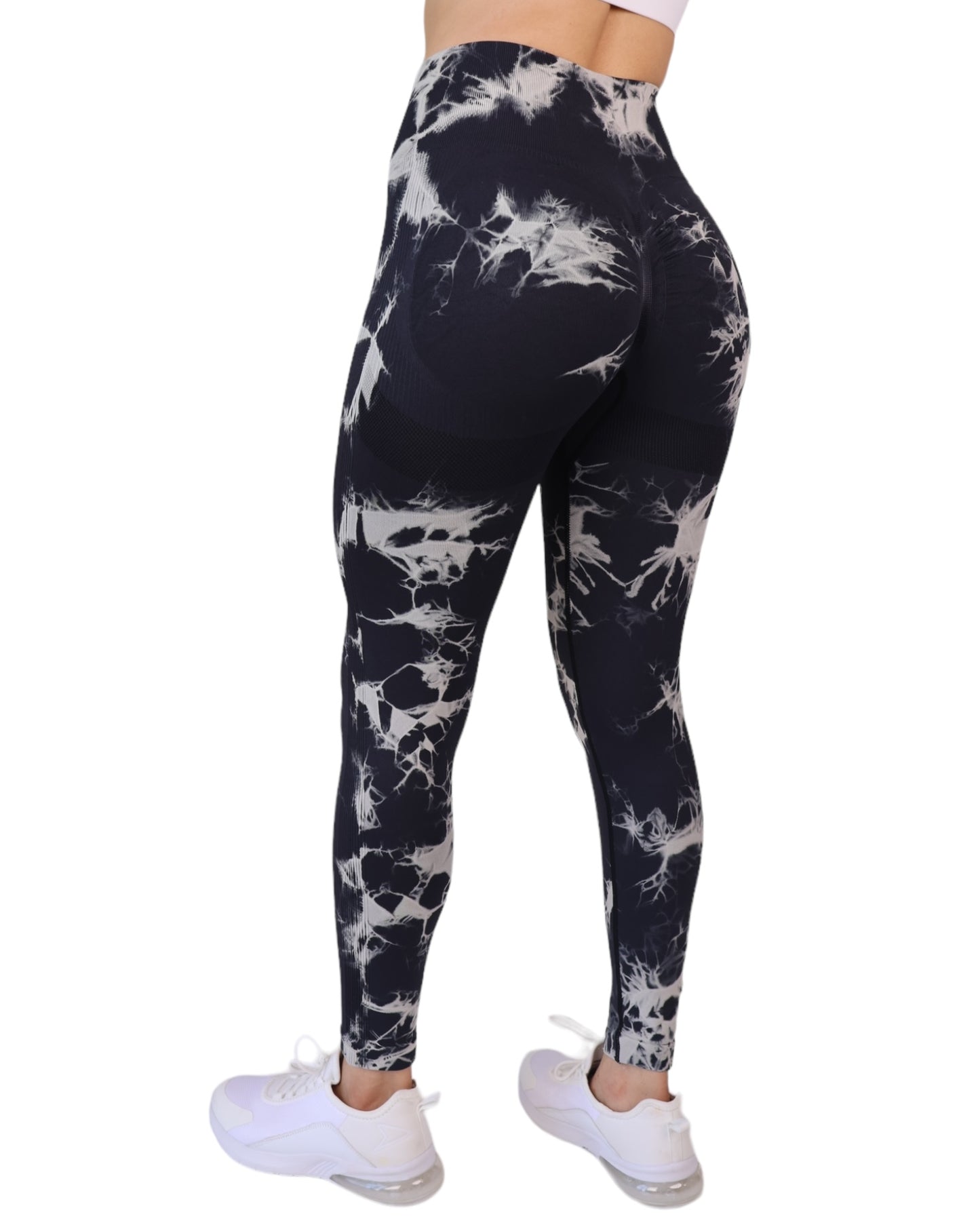 calza premium de doble push up tie dye