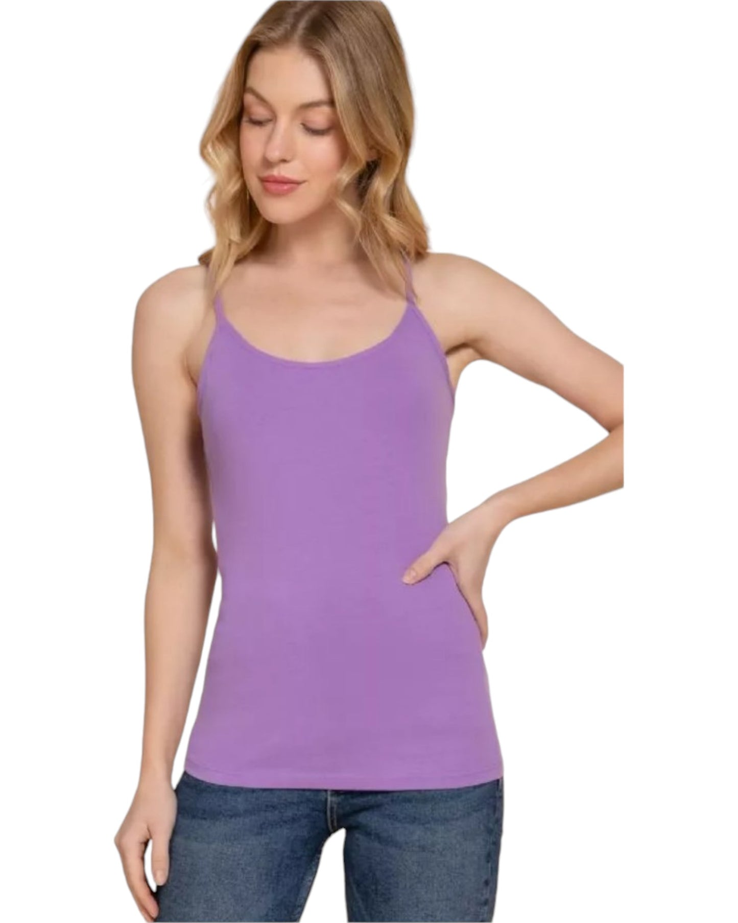 Polera Top De Mujer Sin Mangas Fibra Bambú