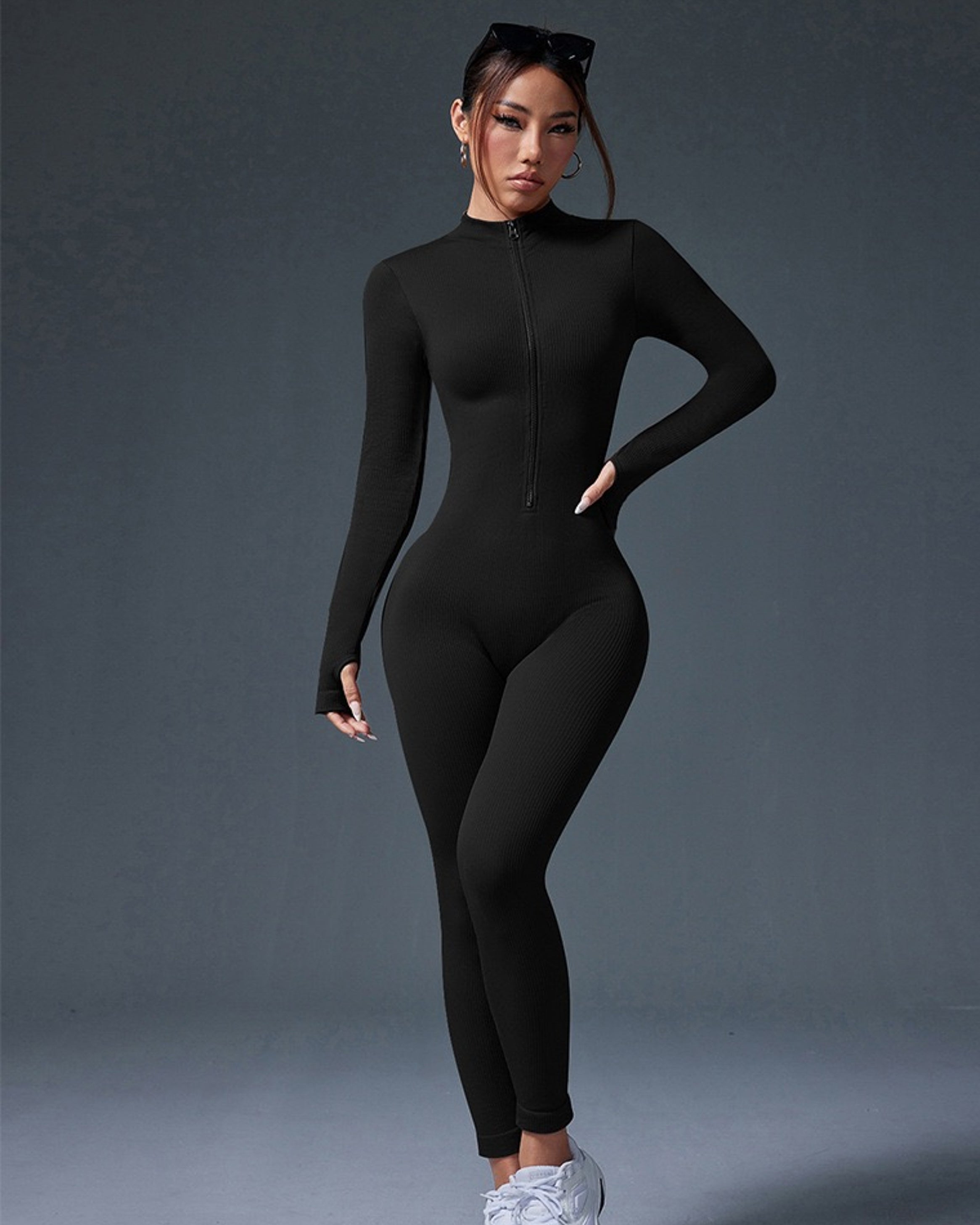 Enteritos Manga Larga Con Cierre Calidad Premium Zl-1