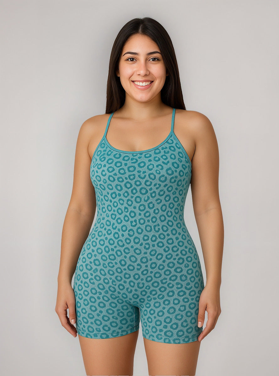 Enterito Deportivo Animal Print push up - ZSB-206