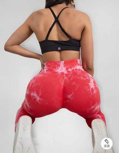 Calza Premium Tie Dye Push Up - Yj126