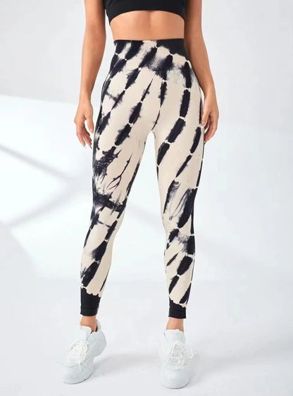 Leggins Calzas Deportivas Manchada Push Up