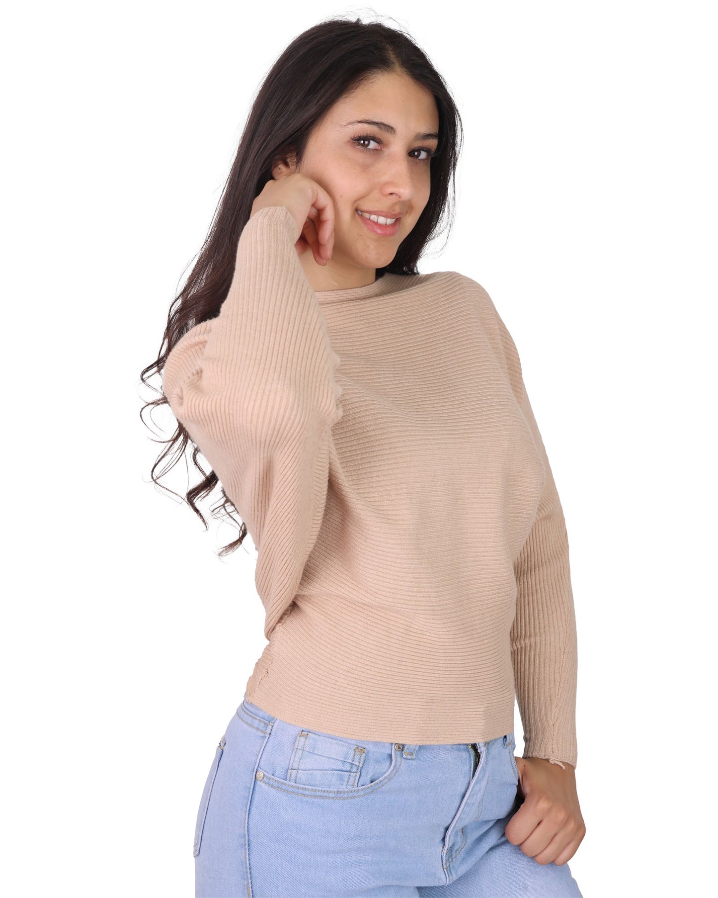 Sweater Mujer manga murcielago