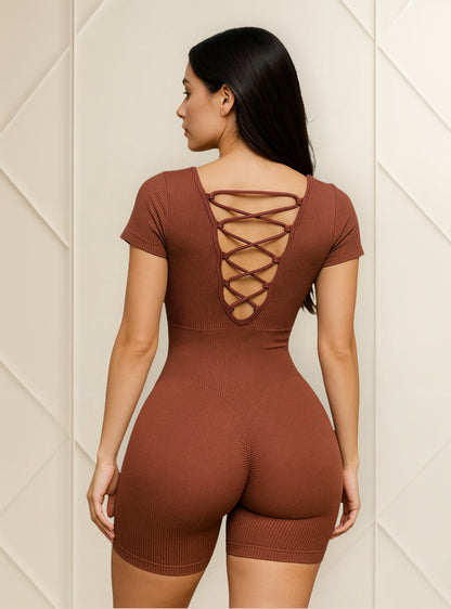Enterito Push Up Pre Lavado Con Detalle En Espalda Yj194