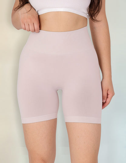 Short Mujer Doble Push Up Unicolor Liso -  Hy20