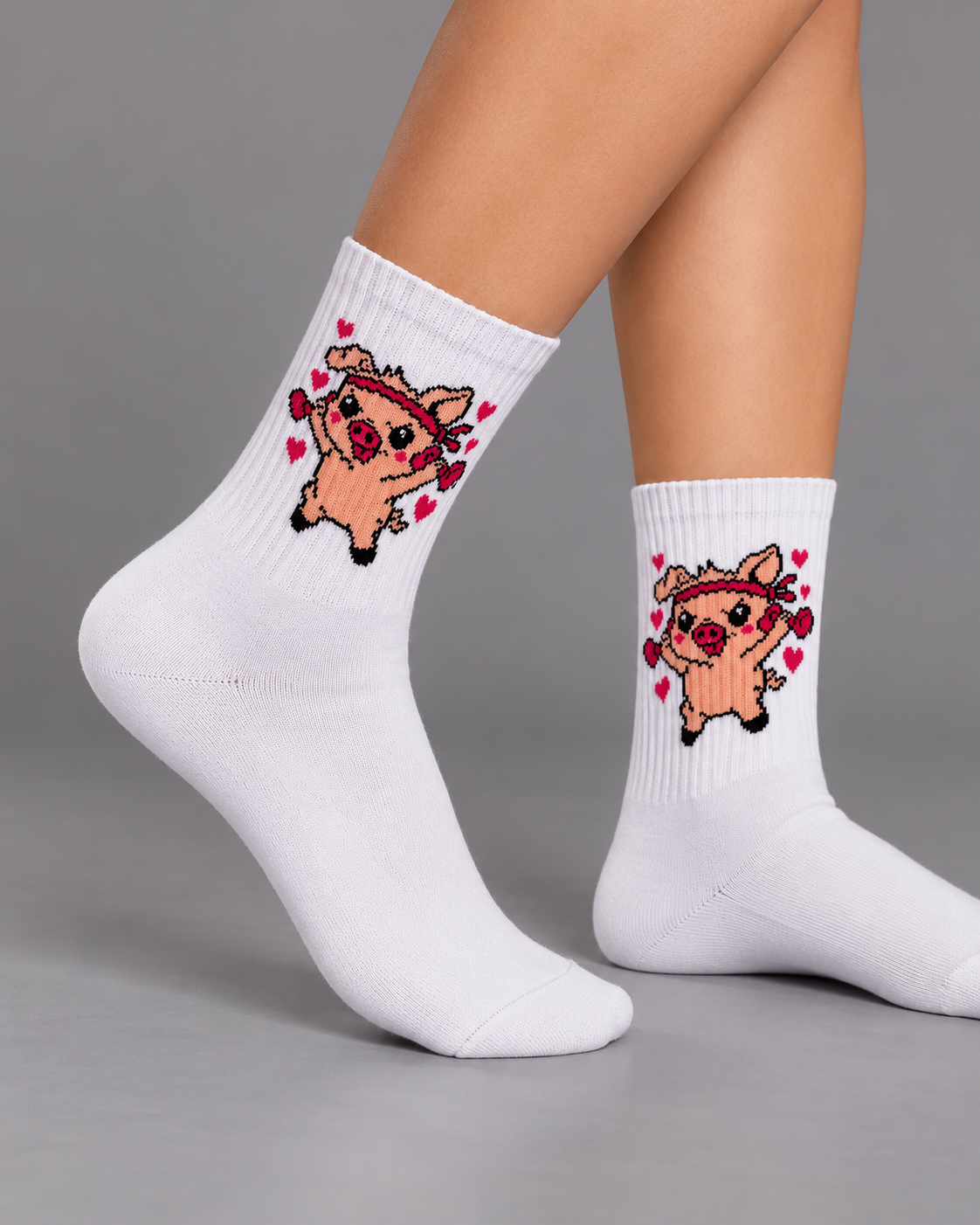 Calcetines Deportivos Cerdito Power - MD28