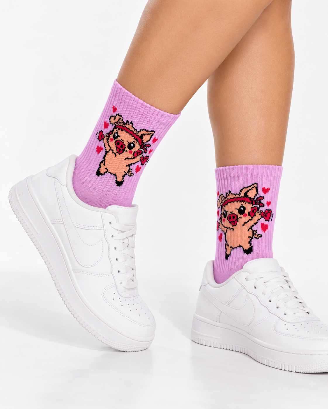 Calcetines Deportivos Cerdito Power - MD28